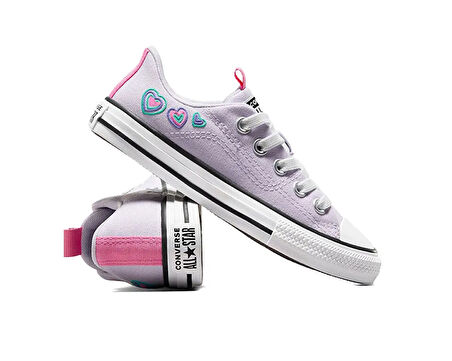 Converse Chuck Taylor All Star Rave Çocuk Günlük Ayakkabı A10394C Mor