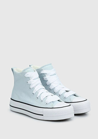 Chuck Taylor All Star Puff Lift HI Mavi Kadın Sneaker A10452C