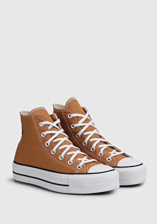 Chuck Taylor All Star Puff Lift HI Kahve Kadın Sneaker A11537C