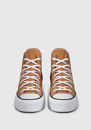 Chuck Taylor All Star Puff Lift HI Kahve Kadın Sneaker A11537C
