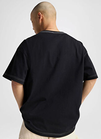 Converse Siyah Erkek Regular Fit Baskılı T-Shirt SKETCH PACK TEE BLACK