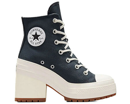 Converse Chuck 70 De Luxe Heel Kadın Günlük Ayakkabı A09386C Siyah