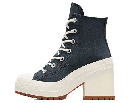 Converse Chuck 70 De Luxe Heel Kadın Günlük Ayakkabı A09386C Siyah