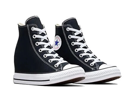 Converse Chuck Taylor All Star Wedge Kadın Günlük Ayakkabı A11909C Siyah