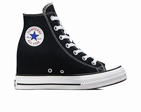 Converse Chuck Taylor All Star Wedge Kadın Günlük Ayakkabı A11909C Siyah