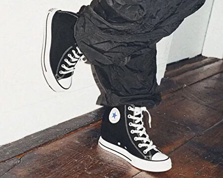 Converse Chuck Taylor All Star Wedge Kadın Günlük Ayakkabı A11909C Siyah