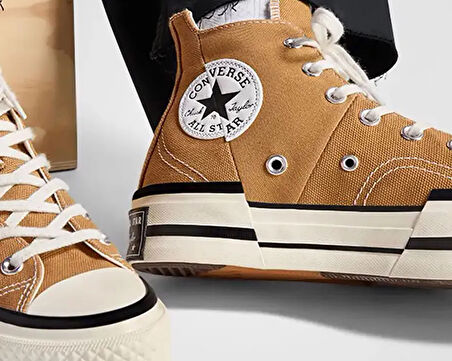 Converse Chuck 70 Plus Kadın Günlük Ayakkabı A12321C Kahverengi