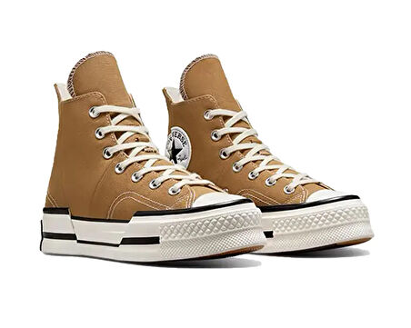 Converse Chuck 70 Plus Kadın Günlük Ayakkabı A12321C Kahverengi