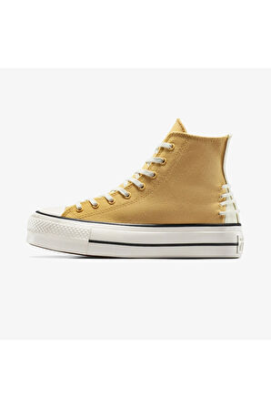 Chuck Taylor All Star Lift Crafted Laces Unisex Beyaz Platform Sneaker
