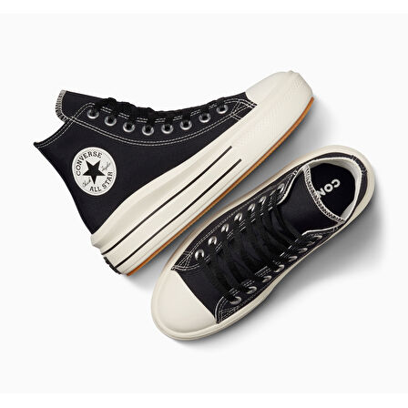 Converse CHUCK TAYLOR ALL STAR MOVE Siyah Sneaker A12585C-001