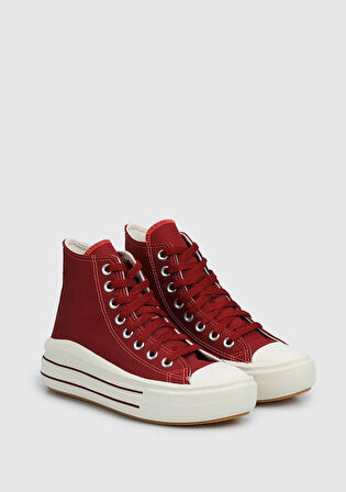 Chuck Taylor All Star Move Bordo Kadın Sneaker A12586C