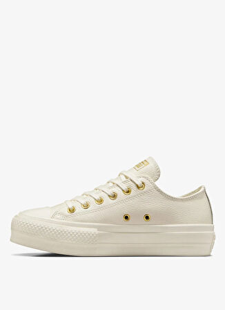 Converse A12765C.286 CHUCK TAYLOR ALL STAR L Krem Kadın Lifestyle Ayakkabı