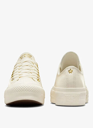 Converse A12765C.286 CHUCK TAYLOR ALL STAR L Krem Kadın Lifestyle Ayakkabı