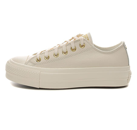 A12765C-K Converse Chuck Taylor All Star Lıft Kadın Spor Ayakkabı Krem
