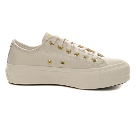 A12765C-K Converse Chuck Taylor All Star Lıft Kadın Spor Ayakkabı Krem