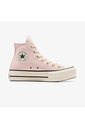 Chuck Taylor All Star Lift Kadın Pembe Süet Platform Sneaker