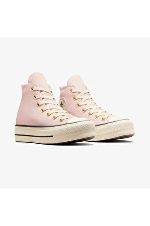 Chuck Taylor All Star Lift Kadın Pembe Süet Platform Sneaker