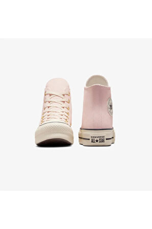 Chuck Taylor All Star Lift Kadın Pembe Süet Platform Sneaker