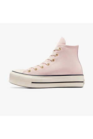 Chuck Taylor All Star Lift Kadın Pembe Süet Platform Sneaker