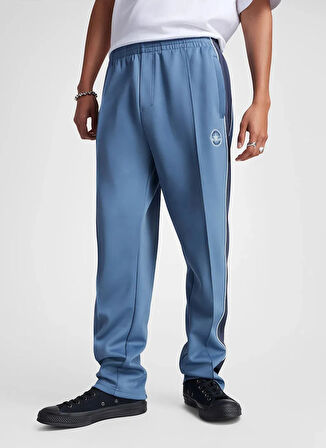 Converse 10027328.480 RETRO TRACK PANTS Mavi Lastikli Bel Regular Fit Düz Erkek Eşofman Altı