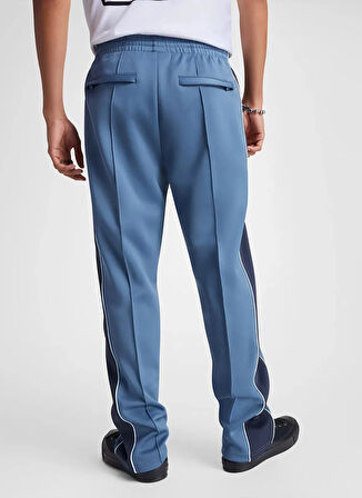 Converse 10027328.480 RETRO TRACK PANTS Mavi Lastikli Bel Regular Fit Düz Erkek Eşofman Altı