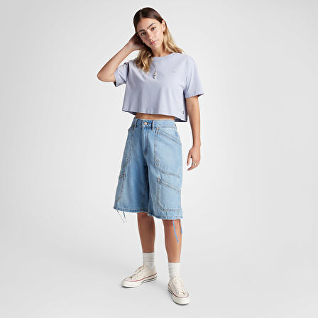 Converse Kadın Lila T-Shirt