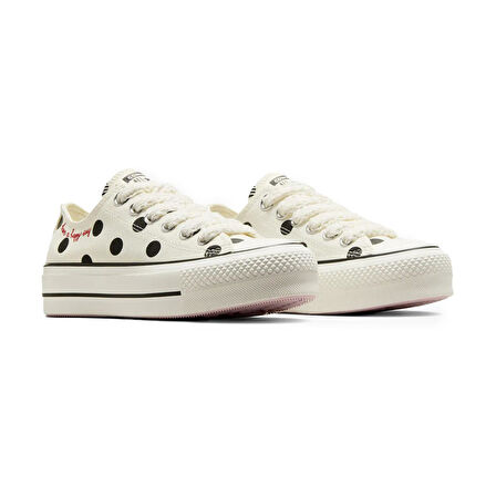 Converse A10689C Chuck Taylor All Star Lift Ayakkabı Krem