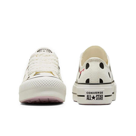 Converse A10689C Chuck Taylor All Star Lift Ayakkabı Krem