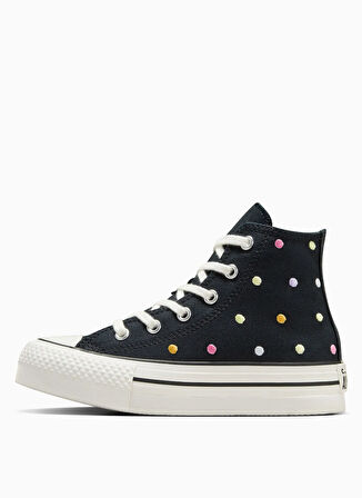Siyah Kız Çocuk Kanvas Yürüyüş Ayakkabısı A12609C.001-CHUCK TAYLOR ALL STAR