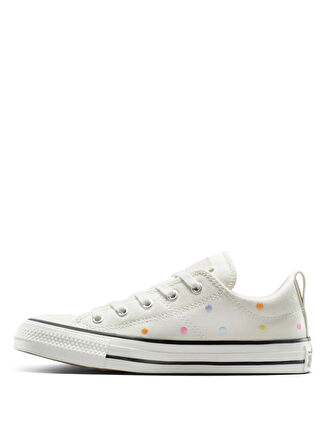 Beyaz Kız Çocuk Kanvas Yürüyüş Ayakkabısı A12619C.103-CHUCK TAYLOR ALL STAR
