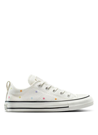 Beyaz Kız Çocuk Kanvas Yürüyüş Ayakkabısı A12619C.103-CHUCK TAYLOR ALL STAR