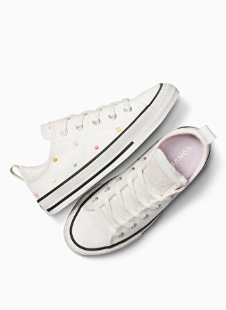 Converse Beyaz Kız Çocuk Yürüyüş Ayakkabısı A12620C.103-CHUCK TAYLOR ALL STAR