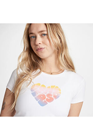 Kadın Beyaz T-Shirt