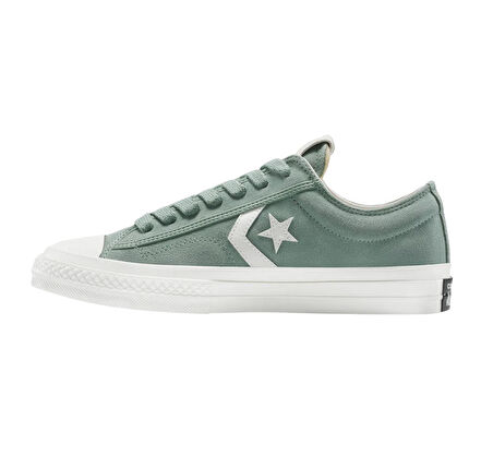 A13607C-K Converse Star Player 76 Suede Kadın Spor Ayakkabı Yeşil