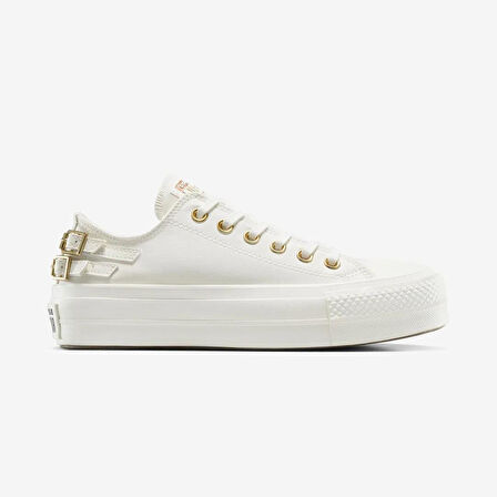 Convers Chuck Tayloy All Star Lıft Platform Taban Buckle Kadın Ayakkabı A11866C