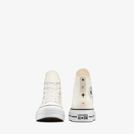 Converse Chuck Taylor All Star Lift Platform Celestial Kadın Krem Sneaker