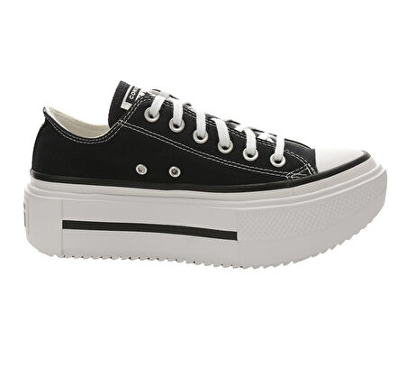 A15490C-K Converse Chuck Taylor All Star Lıft Double Stack Platform Kadın Spor Ayakkabı Siyah