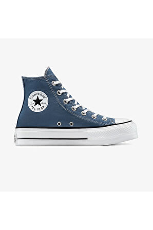 Chuck Taylor All Star Lift Platform Unisex Mavi Sneaker