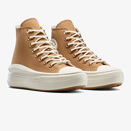 Converse Chuck Taylor All Star Move Platform Unisex Kahverengi Sneaker