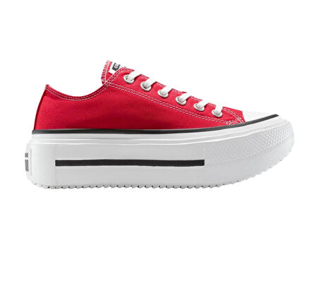 A16515C-K Converse Chuck Taylor All Star Lıft Double Stack Platform Kadın Spor Ayakkabı Kırmızı
