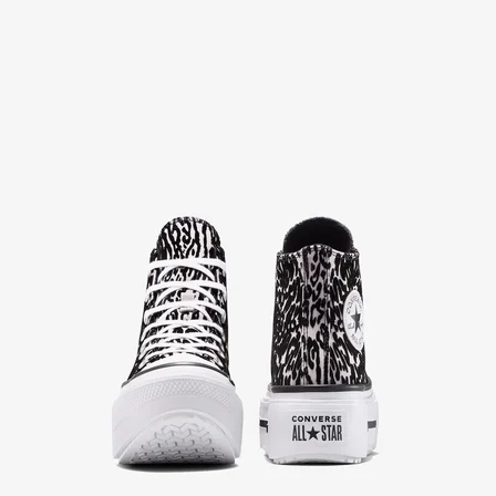 Converse Chuck Taylor All Star Lift Double Stack Unisex Siyah Sneaker