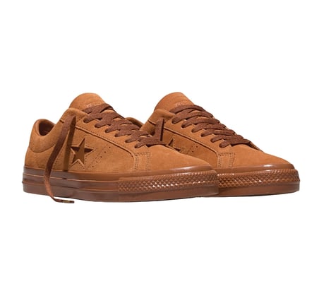 A15822C-E Converse Cons One Star Pro Mono Erkek Spor Ayakkabı Kahve