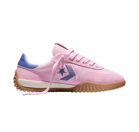A16076C-K Converse Run Star Traıner Stıtched Suede Kadın Spor Ayakkabı Pembe