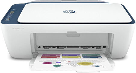 HP DeskJet 2721 7FR54B Wi-Fi + Tarayıcı + Fotokopi Renkli Çok Fonksiyonlu Mürekkep Püskürtmeli Yazıcı Teşhir