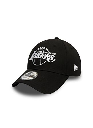 New Era Siyah Erkek Şapka - Nba Essential Outline 940 Loslak