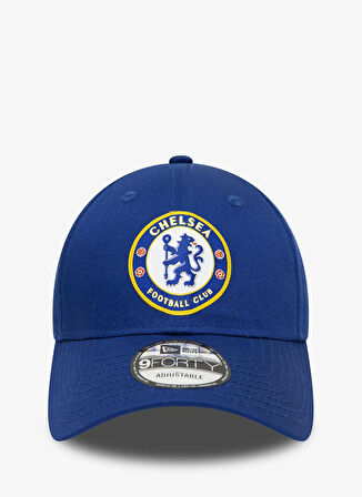 New Era Mavi Erkek Şapka 12360178-CORE YTH 9FORTY CHELFC CAB