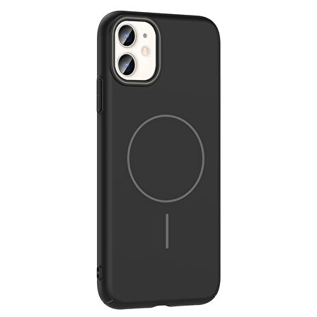 Gpack Apple iPhone 11 uyumlu Kılıf M-Safe Şarj Özellikli Ruby Kapak