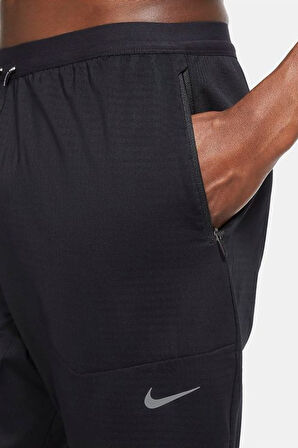 Nike Dri-Fit Phenom Elite Knit Runnig Trousers Erkek Siyah Eşofman Altı