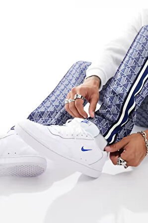 Nike Court Vintage Erkek Beyaz Deri Günlük Spor Ayakkabı