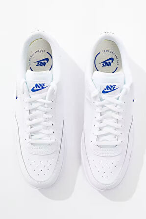 Nike Court Vintage Erkek Beyaz Deri Günlük Spor Ayakkabı